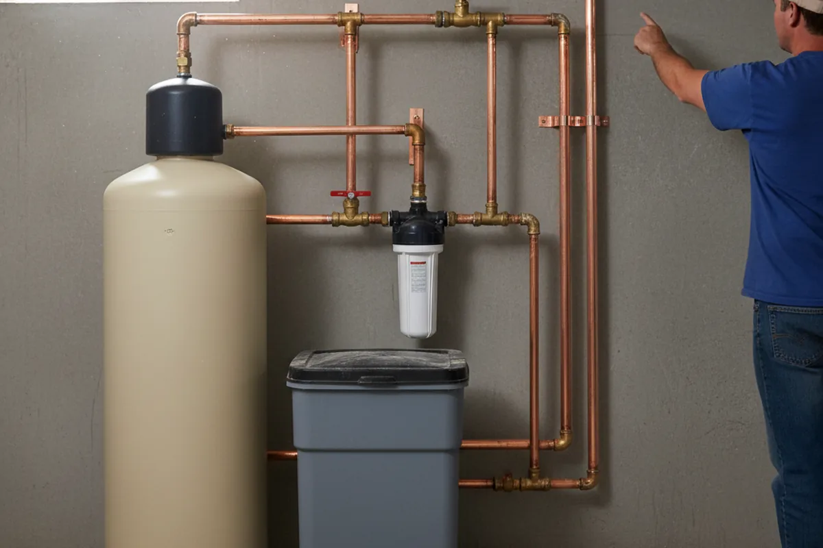 Whole-house water treatment system installed in Onancock